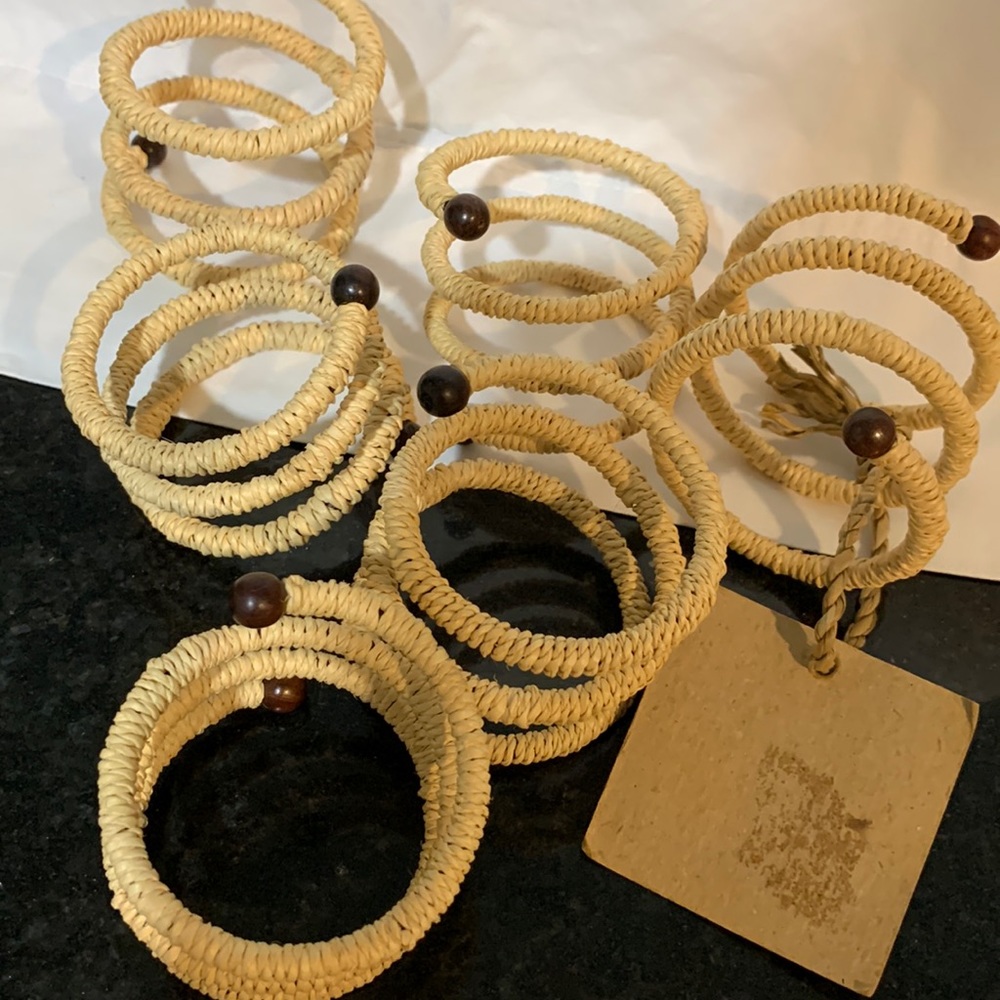 Napkin rings SOLD